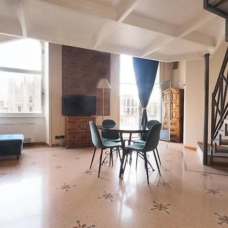 Duomo Cathedral View - Luxury Appartamento Milano